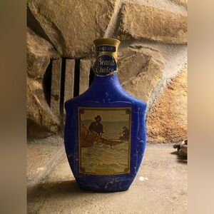 Vintage Blue Bean's Choice Bottle